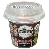 Stonelodge  Chunky Almond Granola Breakfast Pot